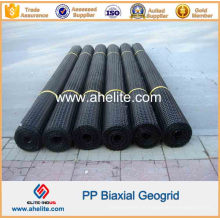 PP Biaxial Geogrids Résistance à la traction 40X40kn / M